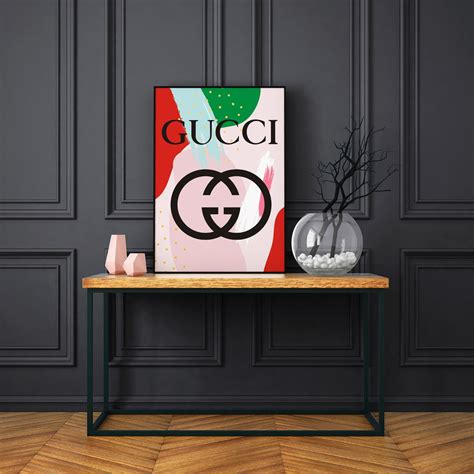 gucci painting buy|gucci wall art images.